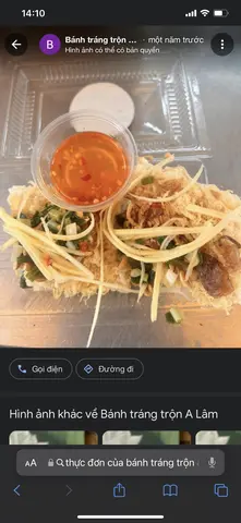 Hình ảnh Cơm cháy chà bông mắm xoài nhỏ
