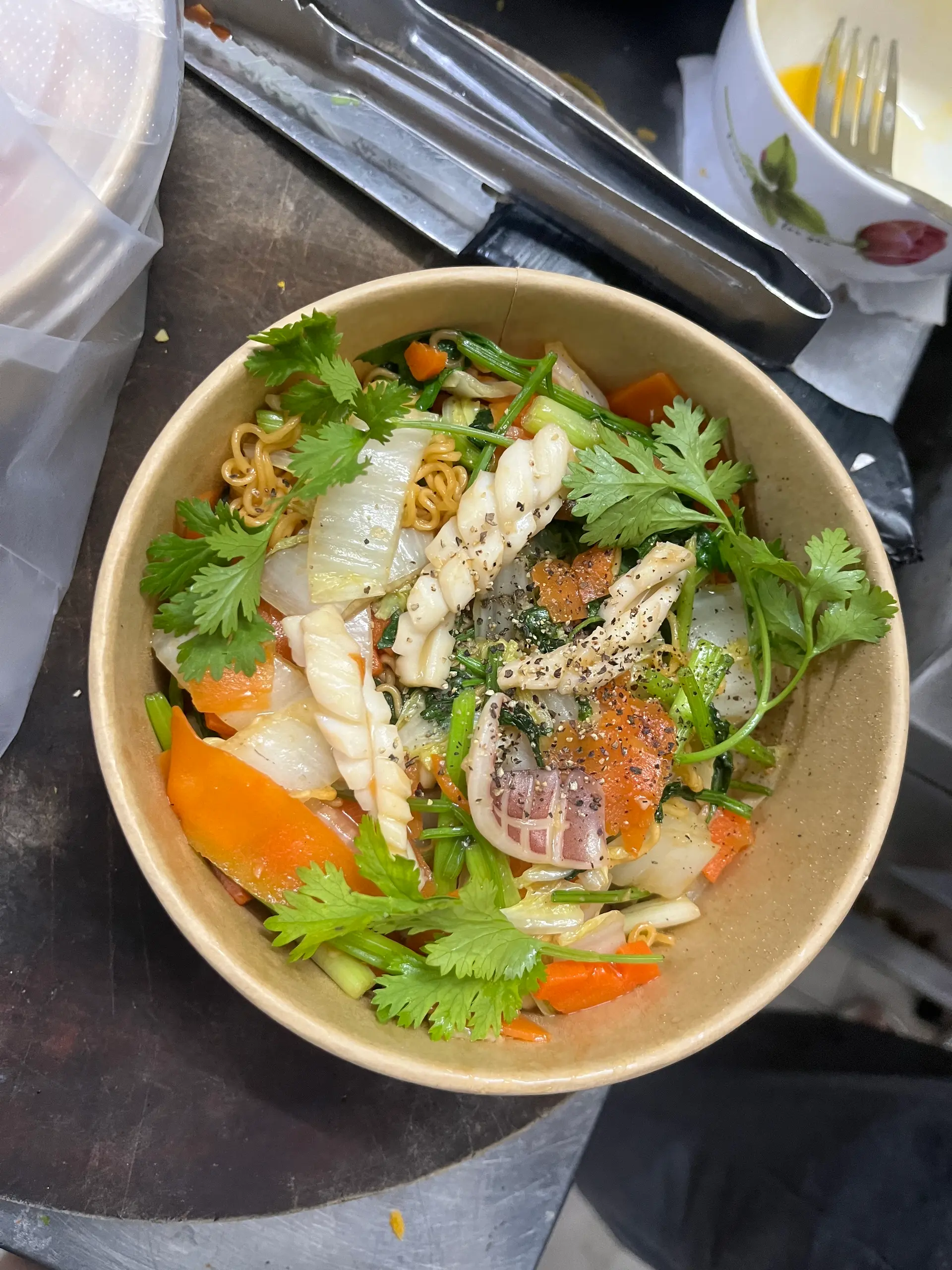Hình ảnh Mì xào mực