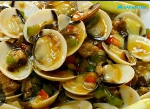Hình ảnh Nghêu xào me