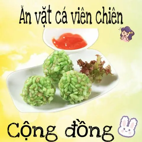 Hình ảnh Chả Cá Cốm Xanh - 4 Viên