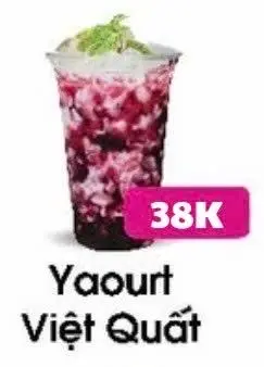 Hình ảnh Yaourt việt quất