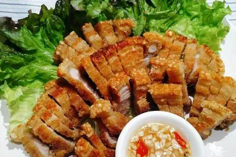 Hình ảnh Ba rọi chiên giòn 150g
