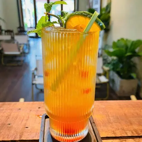 Hình ảnh Trà đào cam sả