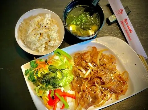 Hình ảnh Set cơm bò xào 