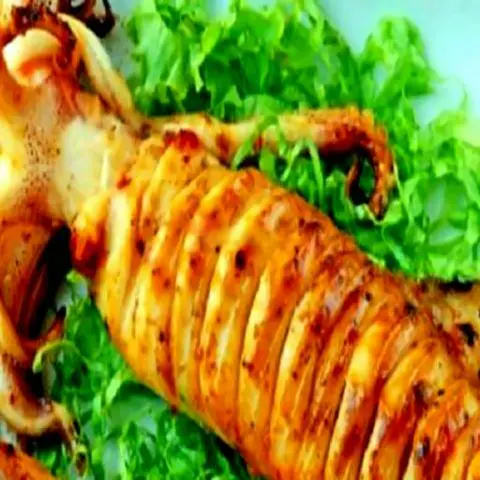 Hình ảnh Mực Nướng Sa Tế
