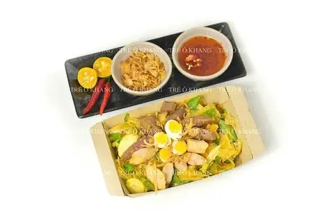 Hình ảnh Bánh tráng trộn chả