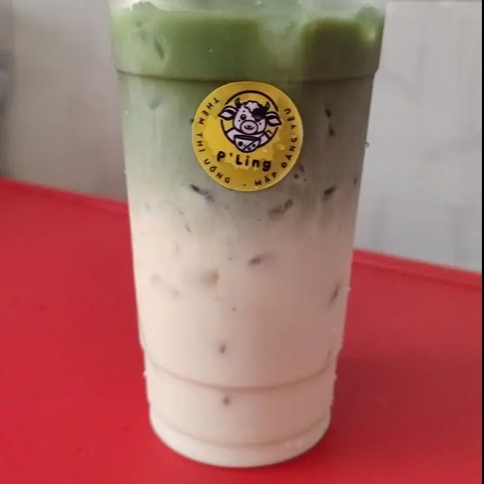 Hình ảnh Matcha sữa gấu