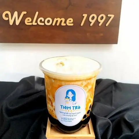 Hình ảnh Sữa tươi trân châu đường đen macchiato