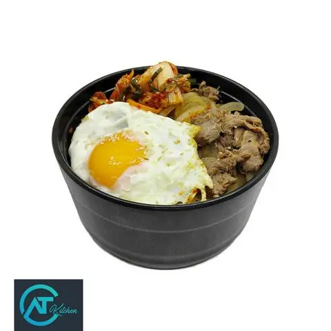 Hình ảnh Cơm thịt heo trứng kimchi