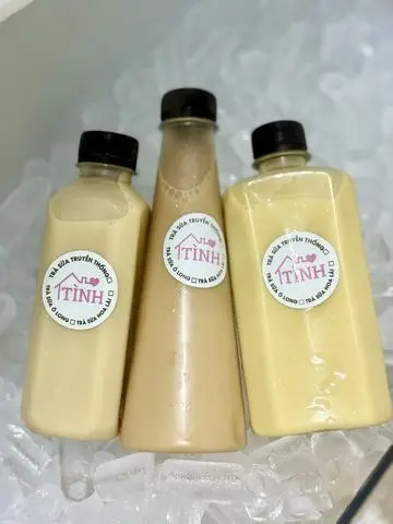 Hình ảnh Combo 3 Chai Trà Sữa Ướp Lạnh (Có Trân Châu 3Q)