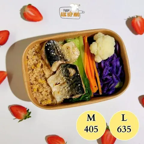 Hình ảnh Quinoa mix cá Nauy - Norway mackerel