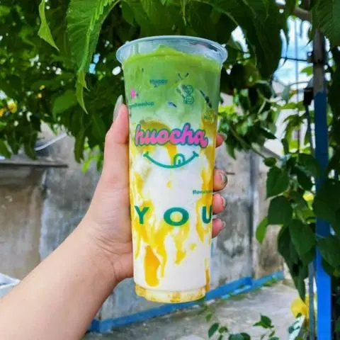 Hình ảnh sữa chuối matcha 