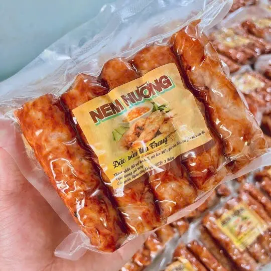 Hình ảnh Nem nướng Nha Trang (nửa kí)