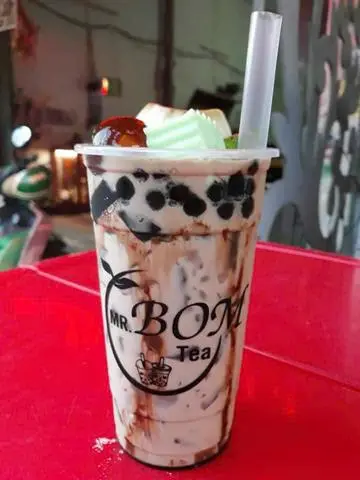 Hình ảnh Trà sữa thập cẩm hương khoai môn