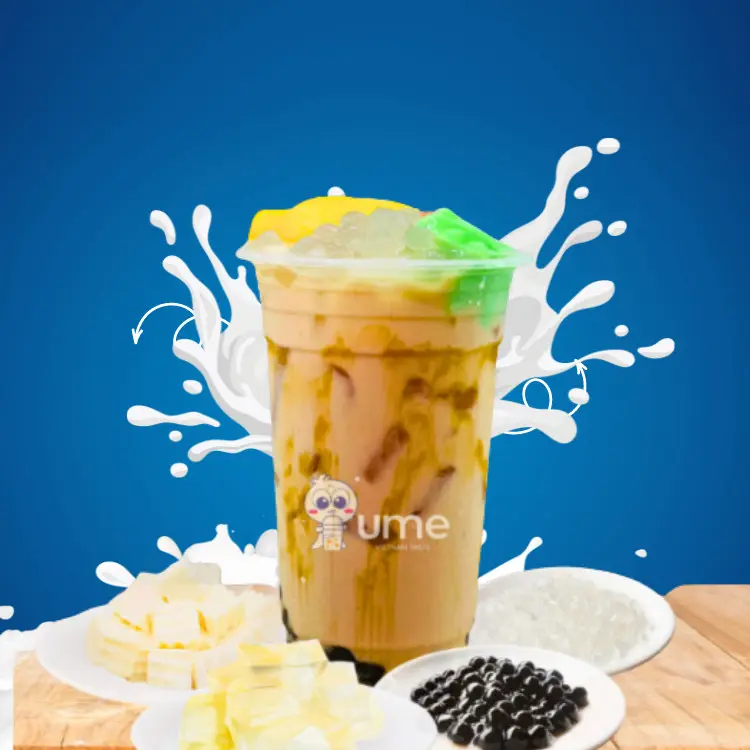 Hình ảnh Trà Sữa Oolong Flan