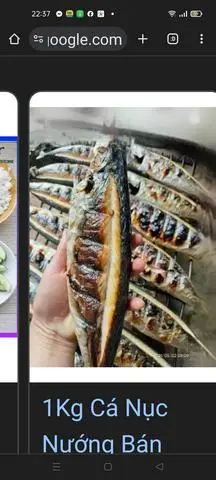Hình ảnh cơm cá nục chiên 