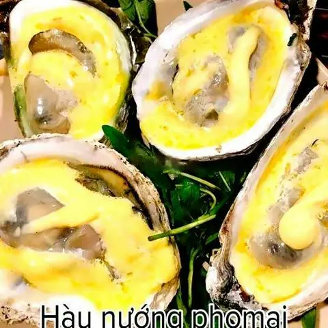 Hình ảnh Hàu nướng phô mai