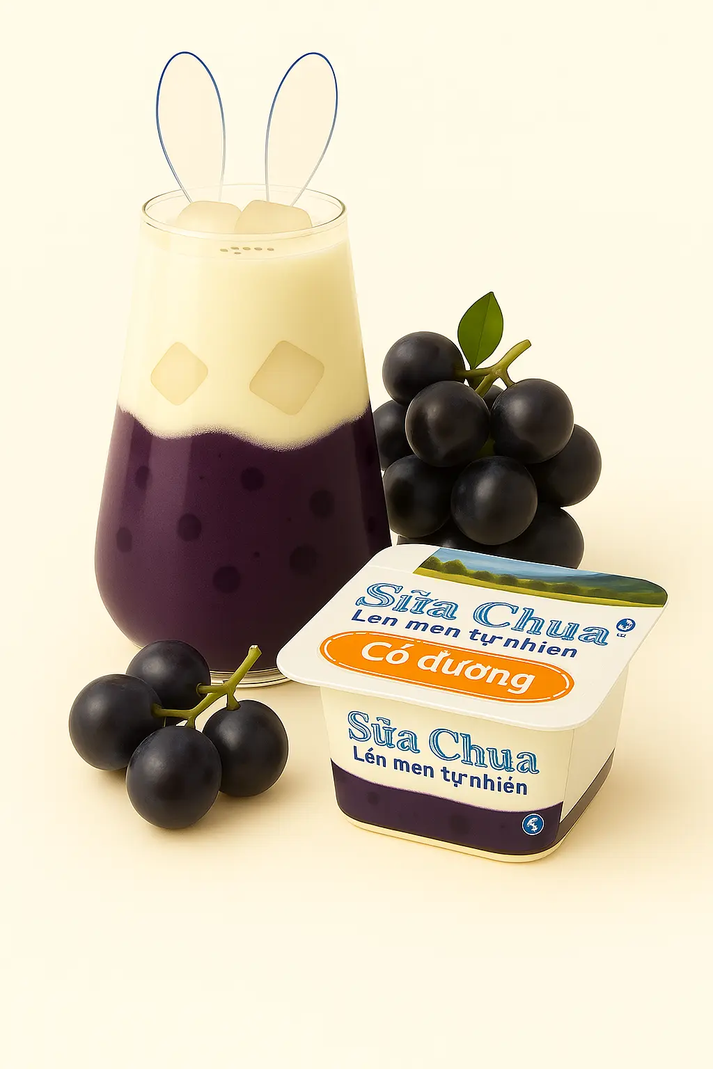 Hình ảnh Sữa chua nho 