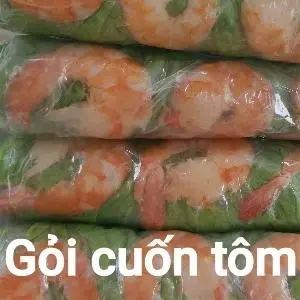 Hình ảnh gỏi cuốn tôm