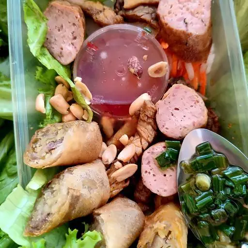 Hình ảnh Bánh Hỏi Nem Nướng - Chả Giò