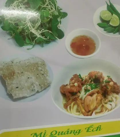 Hình ảnh mì Quảng ếch 