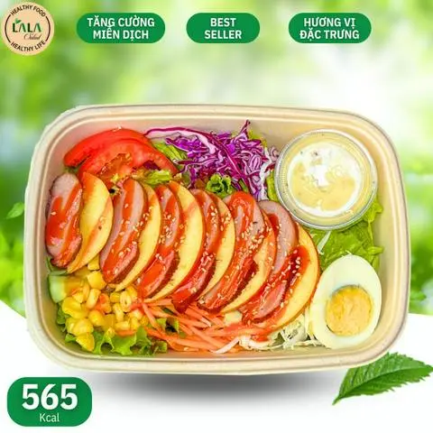 Hình ảnh Salad Lườn Ngỗng Xông Khói Nga