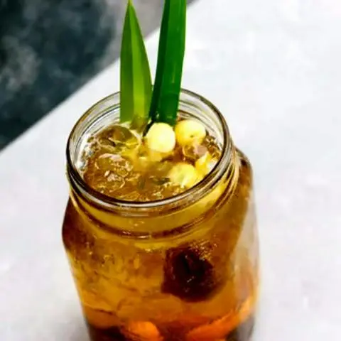 Hình ảnh Hồng Trà Long Nhãn Hạt Sen