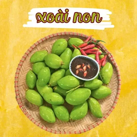 Hình ảnh Xoài bao tử chấm mắm ruốc (Hộp 400gr)