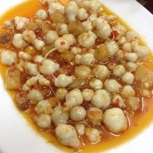 Hình ảnh Răng mực xào sate