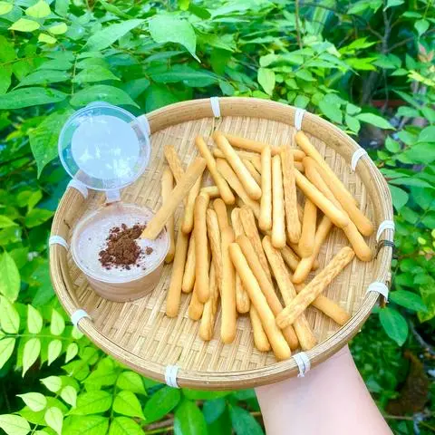 Hình ảnh Bánh Que Chấm - Kem Dẻo Ca Cao