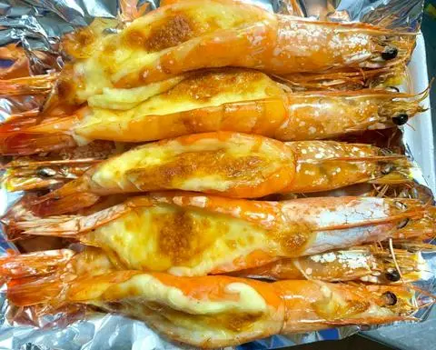 Hình ảnh tôm hấp sả