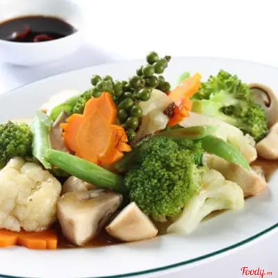 Hình ảnh Đậu que xào bông cải