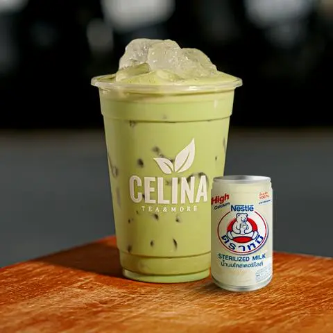 Hình ảnh Matcha Latte Sữa Gấu (Size L)