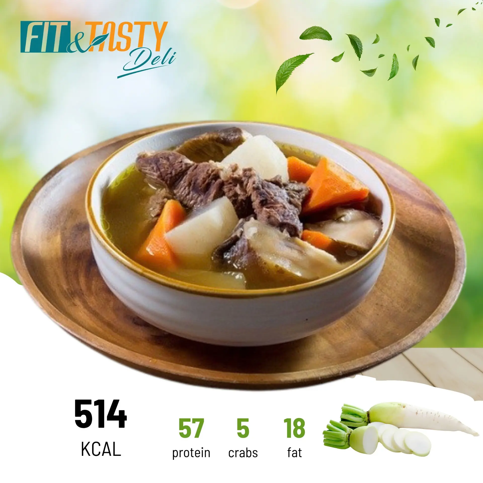 Hình ảnh Bò Hầm Củ Cải - Beef Stew With White Radish