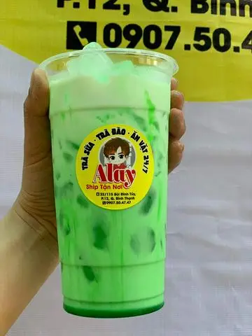 Hình ảnh Trà sữa mátcha trà xanh 700ml