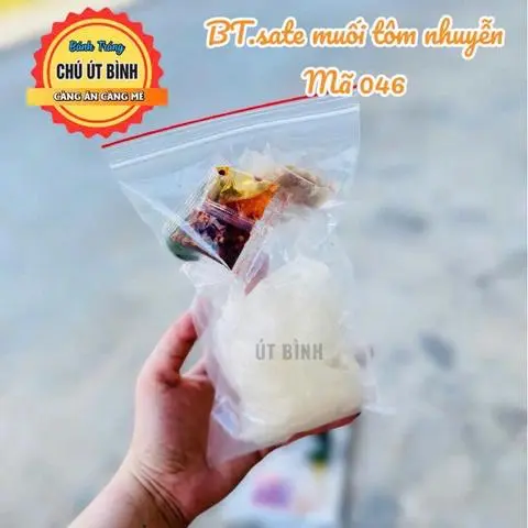 Hình ảnh 2 Bịch Sate Muối Tôm Nhuyễn Mã 046