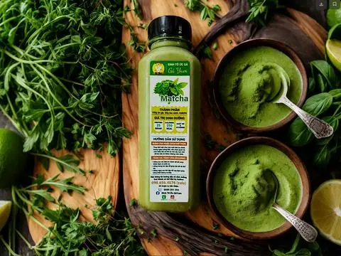 Hình ảnh Sinh Tố Ức Gà - Matcha