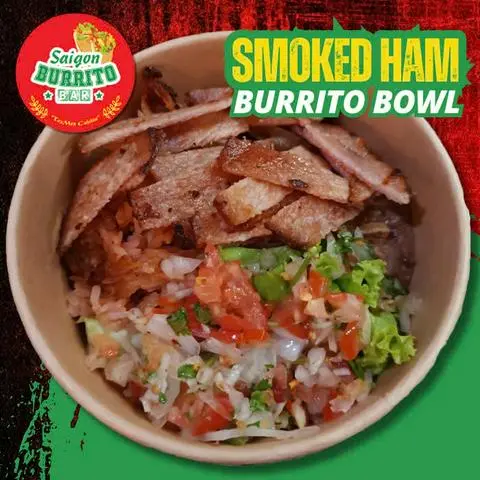 Hình ảnh Burrito Tô Giăm Bông Xông Khói | Smoked Ham Burrito Bowl