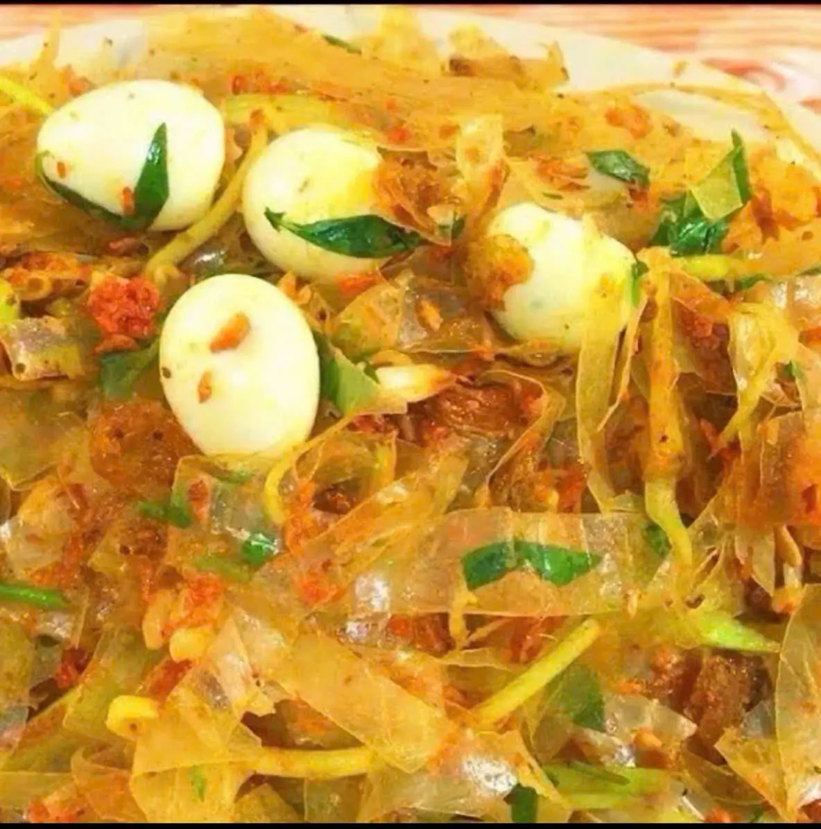 Hình ảnh bánh tráng trộn 