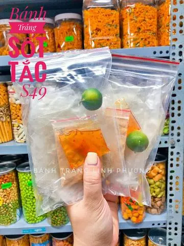 Hình ảnh (Mua 9 tặng 1) Bánh Tráng Sốt Tắc - S49