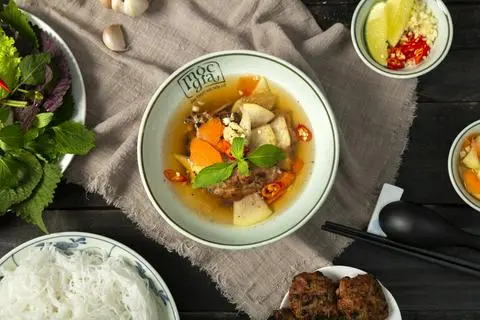 Hình ảnh Combo Bún chả + Nước Sấu