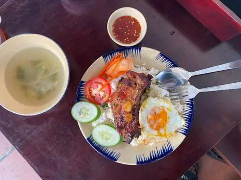 Hình ảnh sườn cọng trứng