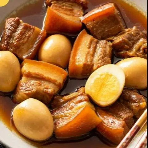 Hình ảnh Thịt kho tàu trứng vịt không cơm