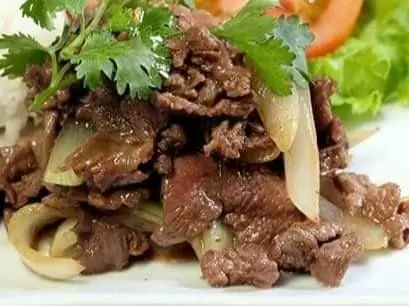 Hình ảnh Nui xào bò