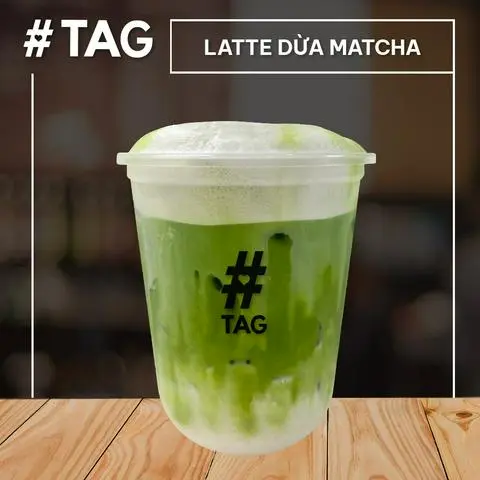 Hình ảnh  Latte dừa mattcha (đá)