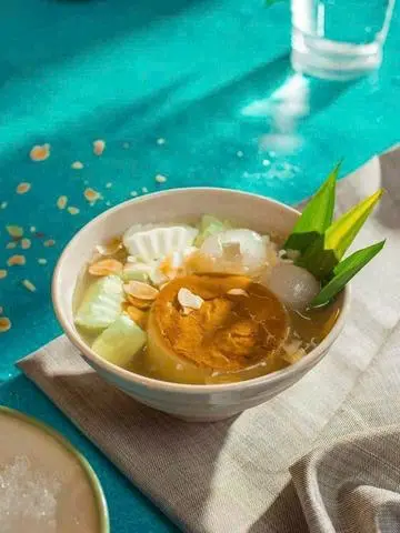 Hình ảnh chè khúc bạch caramen đặc biệt