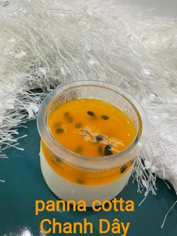 Hình ảnh Panna Cotta Chanh Dây