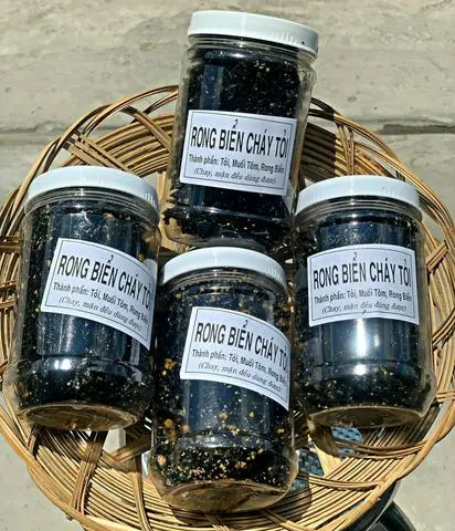 Hình ảnh Rong Biển Cháy Tỏi