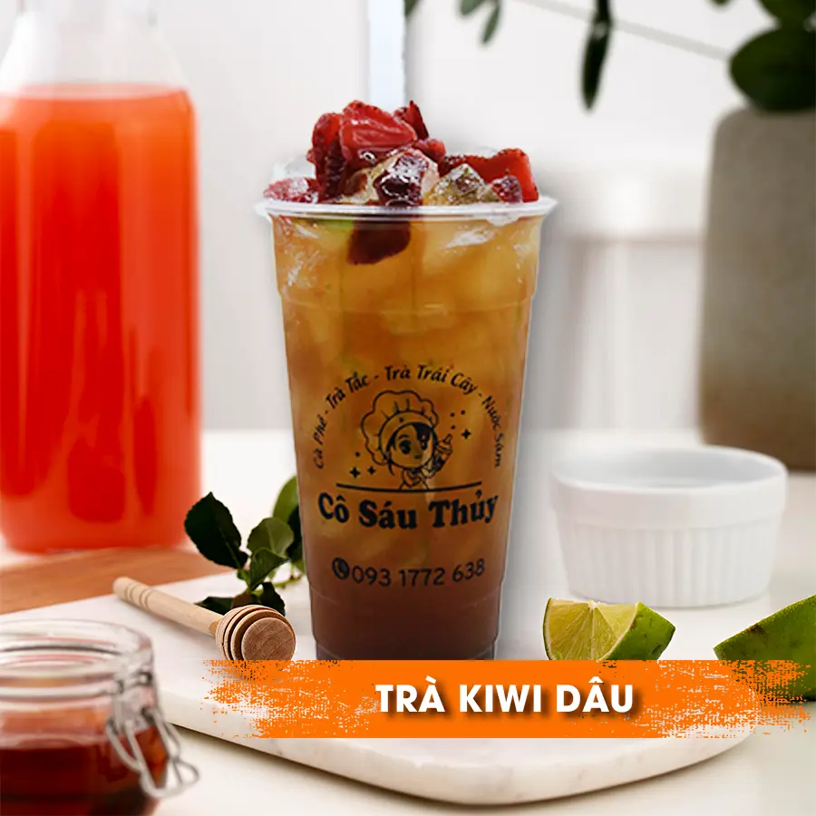 Hình ảnh Trà Lài Kiwi Dâu
