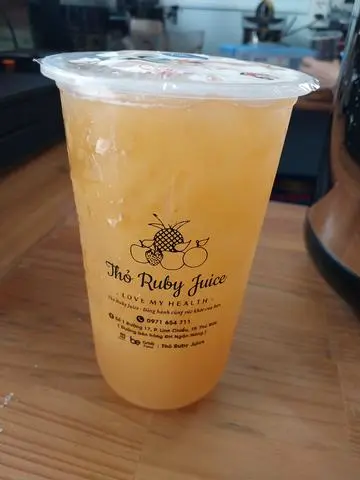 Hình ảnh Nước ép cam táo ly 700ml